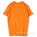 Wholesale Cotton Mens Solid Color Short Sleeve T-shirt